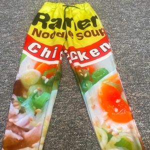 Chicken noodle soup Ramen pants